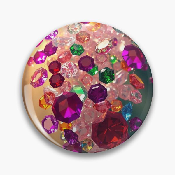 Item preview, Sunlit Rainbow Gems Eternal Cascade designed and sold by Bilikaru.