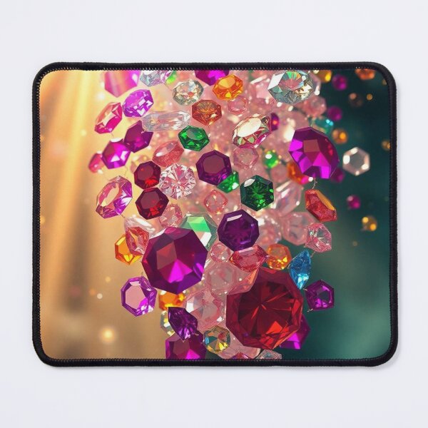 Item preview, Sunlit Rainbow Gems Eternal Cascade designed and sold by Bilikaru.