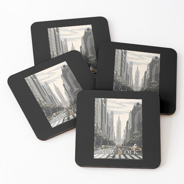 Item preview, New York Minimalist Illustration designed and sold by FutureTraveller.