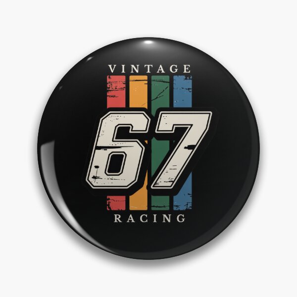 Item preview, Vintage Racing 67 T-Shirt | Retro Motorsport Apparel | Six Seven Racing Team designed and sold by GlessedUp.