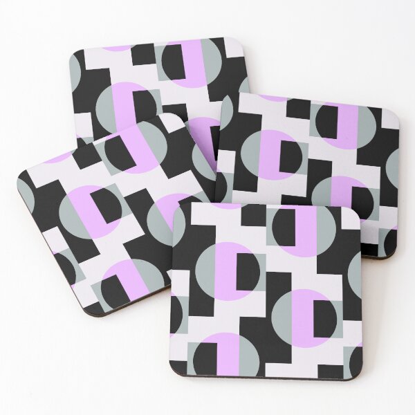 Item preview, Semi circle geometric Pastel Purple Color designed and sold by BeebooDesign.