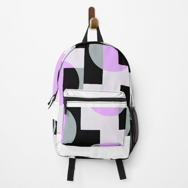 Item preview, Semi circle geometric Pastel Purple Color designed and sold by BeebooDesign.
