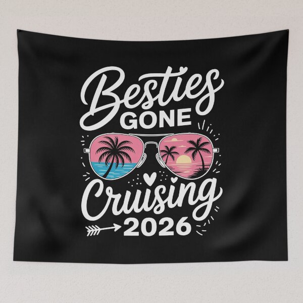Item preview, Besties Gone Cruising 2026 designed and sold by TorjeARTStore.