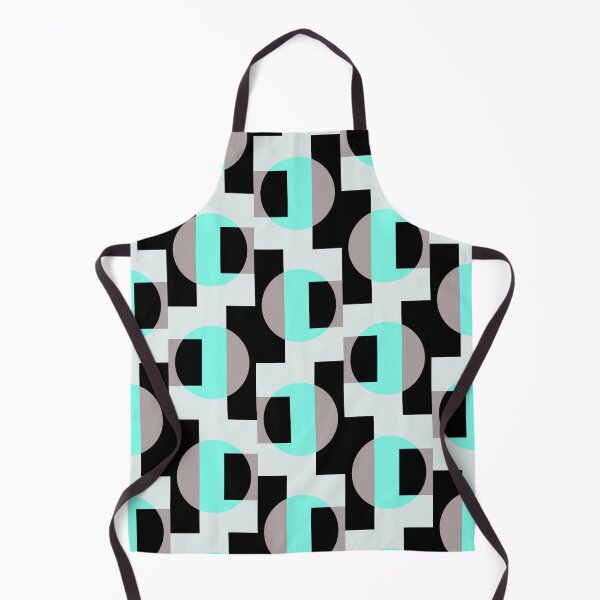 Item preview, Semi circle geometric Pastel Turquoise Color designed and sold by BeebooDesign.