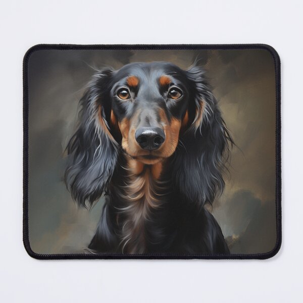 Item preview, Long haired Dachshund designed and sold by PetsArt.