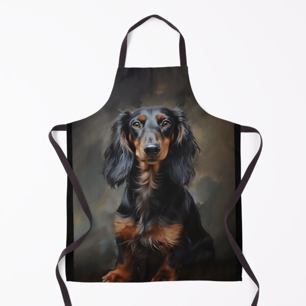 Item preview, Long haired Dachshund designed and sold by PetsArt.
