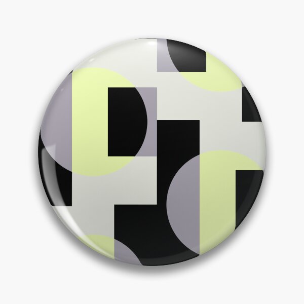 Item preview, Semi circle geometric Pastel Yellow designed and sold by BeebooDesign.