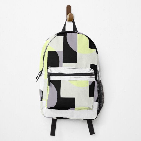 Item preview, Semi circle geometric Pastel Yellow designed and sold by BeebooDesign.