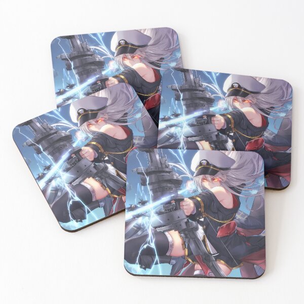 Item preview, Anime Powerful Enterprise Azur Lane anime girl commanding lightning energy designed and sold by thedarvills.