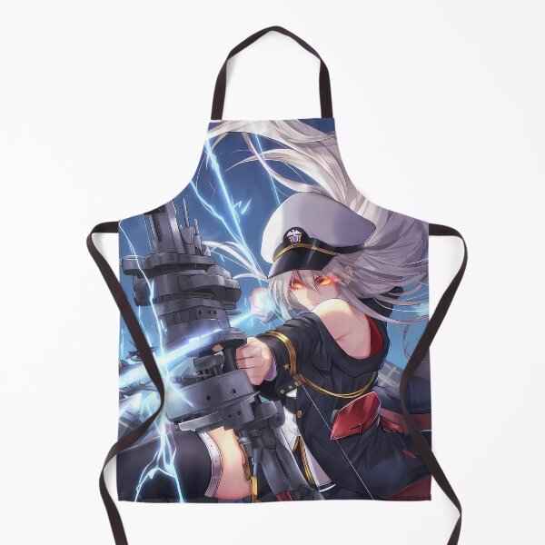 Item preview, Anime Powerful Enterprise Azur Lane anime girl commanding lightning energy designed and sold by thedarvills.