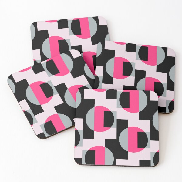 Item preview, Semi circle geometric Pink designed and sold by BeebooDesign.