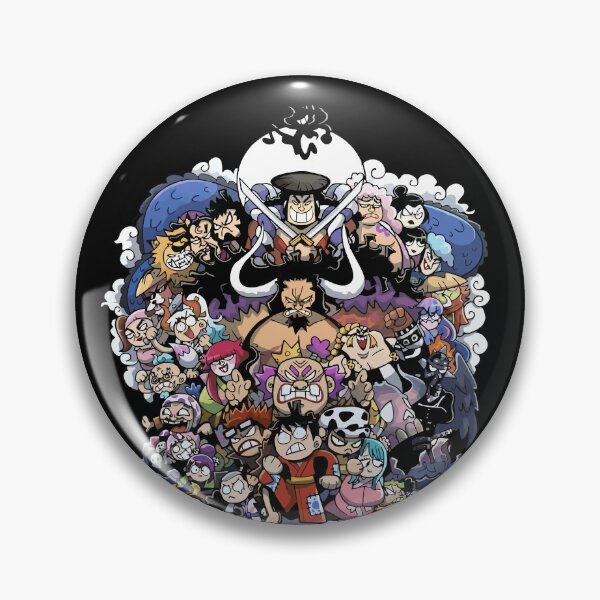 Artikelvorschau, Farbenfrohe, von Chibi-Samurai inspirierte Abenteuerszene mit einer dynamischen Fantasy-Crew entworfen und verkauft von T-Chou.