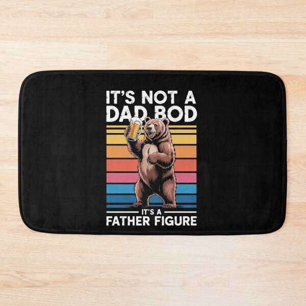 Item preview, It'S Not A Dad Bod It'S Father Figure Beer Fathers Day designed and sold by Veroniadic.