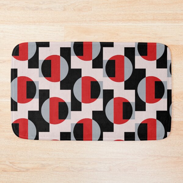 Item preview, Semi circle geometric Red designed and sold by BeebooDesign.