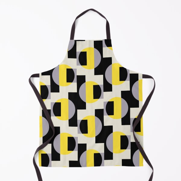 Item preview, Semi circle geometric Yellow pattern designed and sold by BeebooDesign.