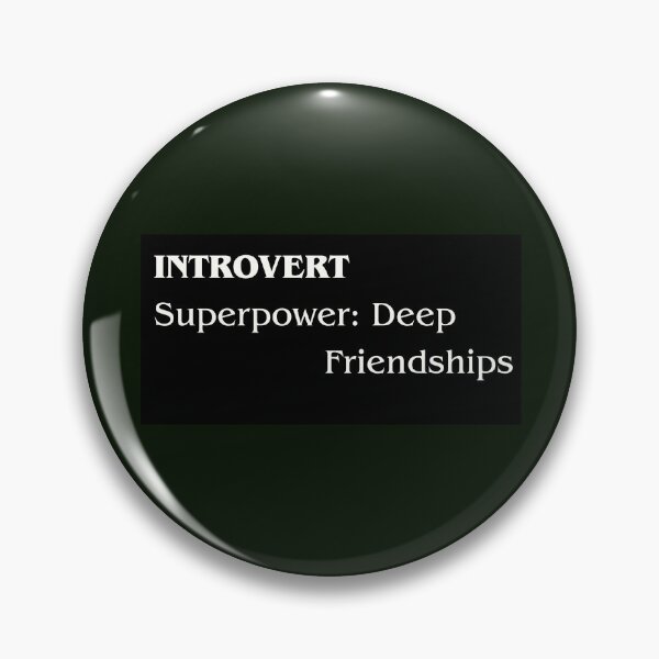 Artikelvorschau, Superkräfte von Introvertierten: Freundschaft entworfen und verkauft von Cjars.