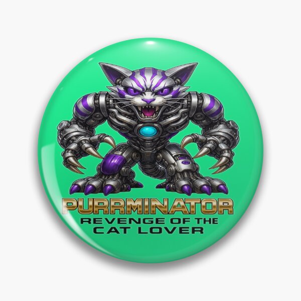 Item preview, Purrminator, revenge of the cat lover designed and sold by Geep-OG-Design.