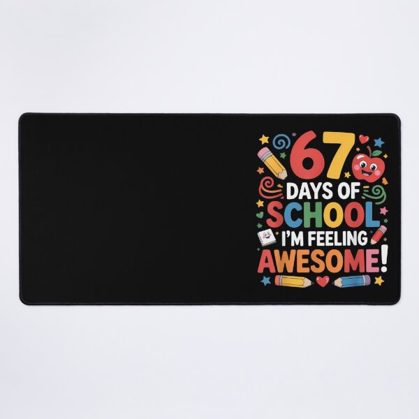 Item preview, Classic Survived Days I Funny 67 67 Student of Meme School Teacher designed and sold by SteveSaccoro.
