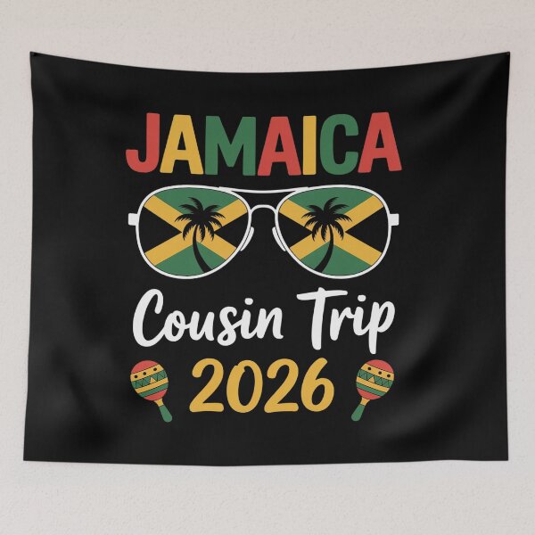 Item preview, Jamaica Cousin Trip 2026 Summer Vacay Matching designed and sold by Veroniadic.