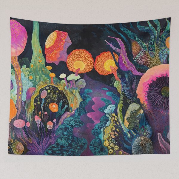 Item preview, Vibrant underwater world in colors designed and sold by anytka.