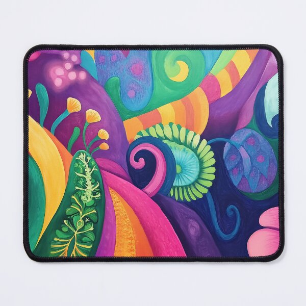 Item preview, Colorful abstract mural design inspired by nature designed and sold by anytka.