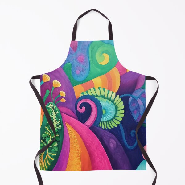 Item preview, Colorful abstract mural design inspired by nature designed and sold by anytka.