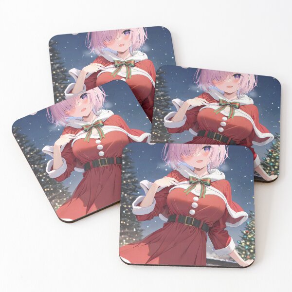 Item preview, Shielder Mash Kyrielight Christmas Festive Spirit Fate Grand Order Anime Girl designed and sold by thedarvills.