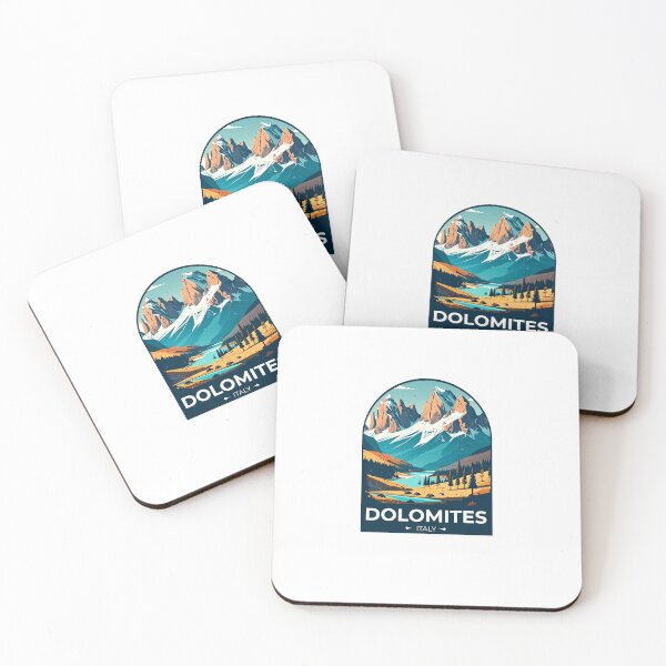 Item preview, Dolomites  Italy Travel Sticker designed and sold by TulipaGraphics.