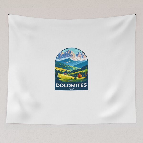 Item preview, Dolomites  Italy Travel Sticker designed and sold by TulipaGraphics.