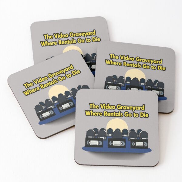 Item preview, “The Video Graveyard” Where Rentals Go to Die  designed and sold by Rare Plus Apparel!.