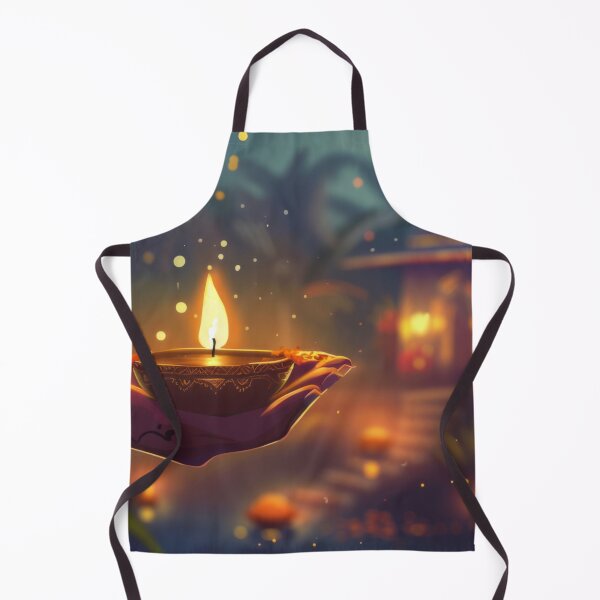 Item preview, Hand holding lit oil lamp in front of illuminated doorway, evening setting, AI Generated designed and sold by dvoevnore.