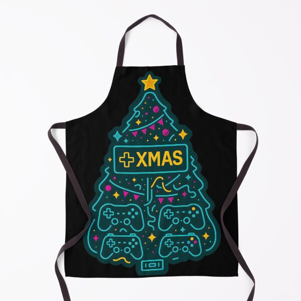 Item preview, Neon Gamer XMAS Tree | Retro Christmas Art designed and sold by SoulenCify.