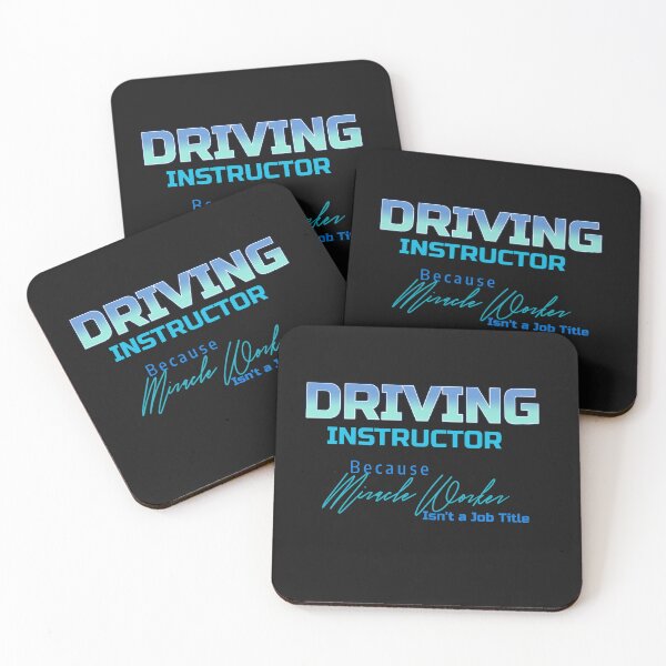 Item preview, Driving Instructor because miracle worker isn't a job title designed and sold by SZ DesignZ.
