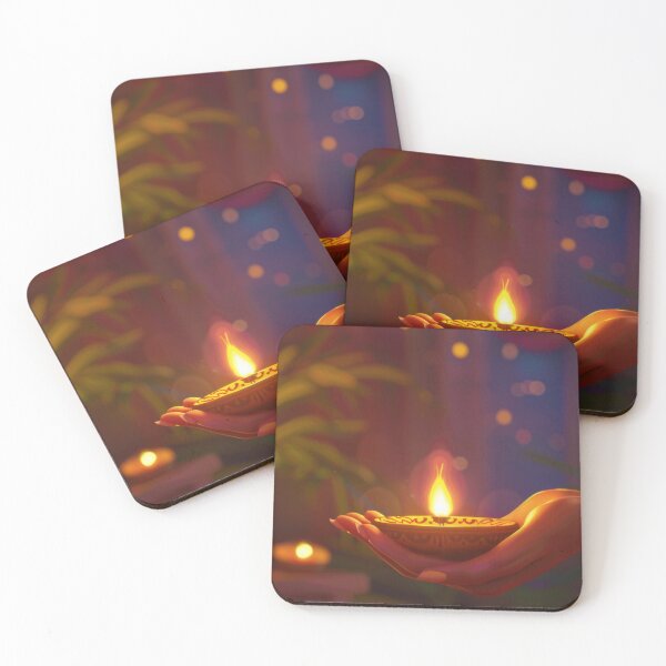 Item preview, Hand holding lit oil lamp in front of illuminated doorway, evening setting, AI Generated designed and sold by dvoevnore.