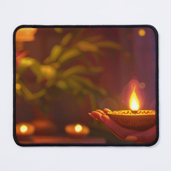 Item preview, Hand holding lit oil lamp in front of illuminated doorway, evening setting, AI Generated designed and sold by dvoevnore.
