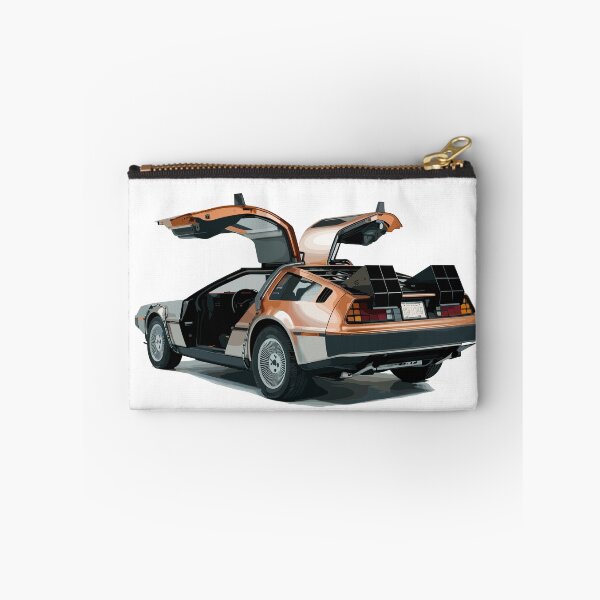 Item preview, Vintage Classic Car Delorean Art Photo designed and sold by PrintCarClub.