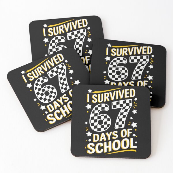 Item preview, Meme Teacher Student of 67 Days Classic Funny Survived I School 67 designed and sold by SteveSaccoro.