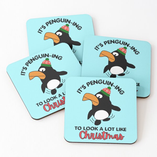 Item preview, It's penguin-ing to look like Christmas with dancing penguin by Everything Eli designed and sold by EverythingEli.