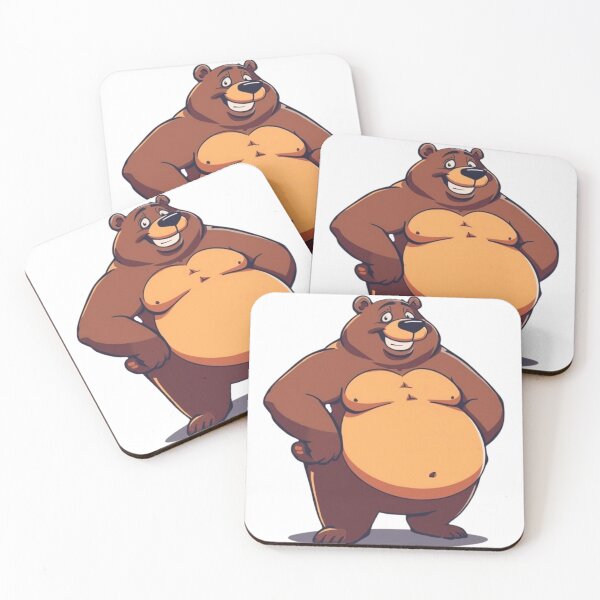 Item preview, Deep in the heart of the forest, where rustling leaves whisper secrets of self-acceptance, stands a plump bear with fur like autumn honey. designed and sold by Creative-Sanc.