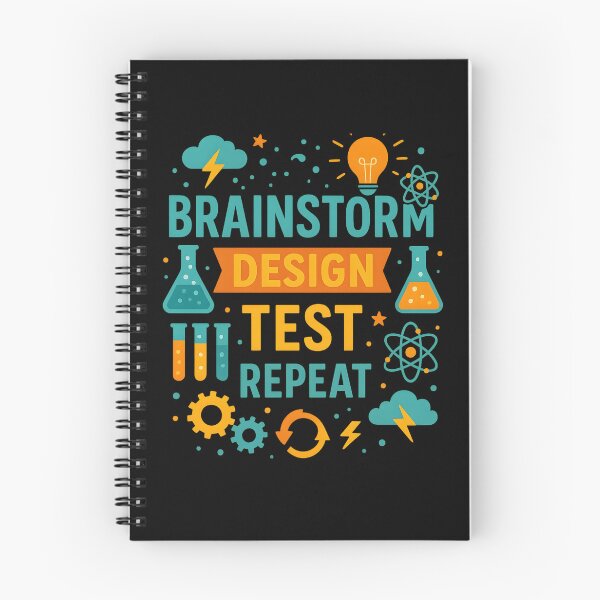 Item preview, Brainstorm Design Test Repeat Stem Student Stem Teacher designed and sold by hemagamo.