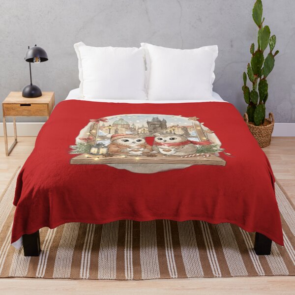 Item preview, Two Owls by Prague Café Window, Charles Bridge View designed and sold by FixwellStudio.