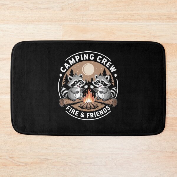 Item preview, Camping Crew Raccoons Family Camping designed and sold by JonGogue.