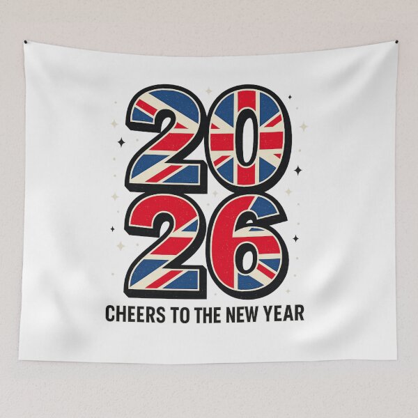 Item preview, Cheers to the New Year - UK designed and sold by WearTheArtx.