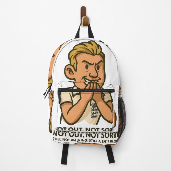 Item preview, Not Out. Not Sorry – Stuart Broad Shocked Caricature designed and sold by WhisperFrame.