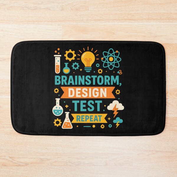 Item preview, Brainstorm Design Test Repeat Stem Student Stem Teacher designed and sold by hemagamo.