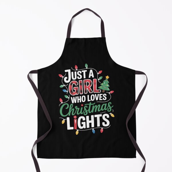 Item preview, Just a Girl Who Loves Christmas Lights for Girls Xmas Lovers designed and sold by MathisBellanger.