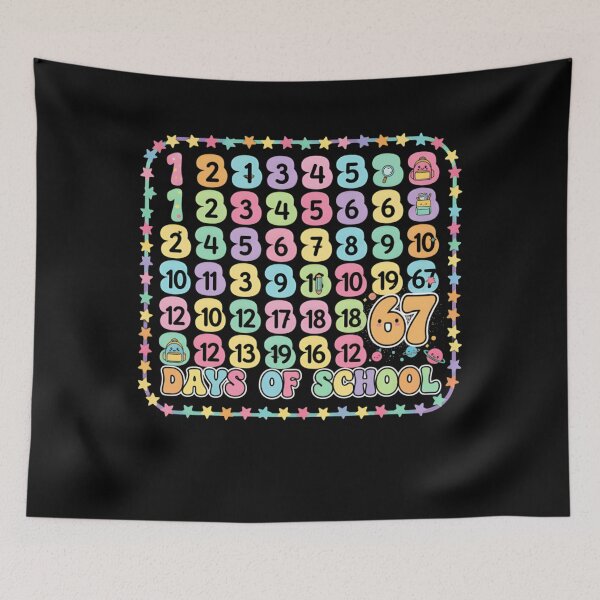 Item preview, Days Funny Survived Student Meme I Teacher School 67 of 67 Classic designed and sold by SteveSaccoro.