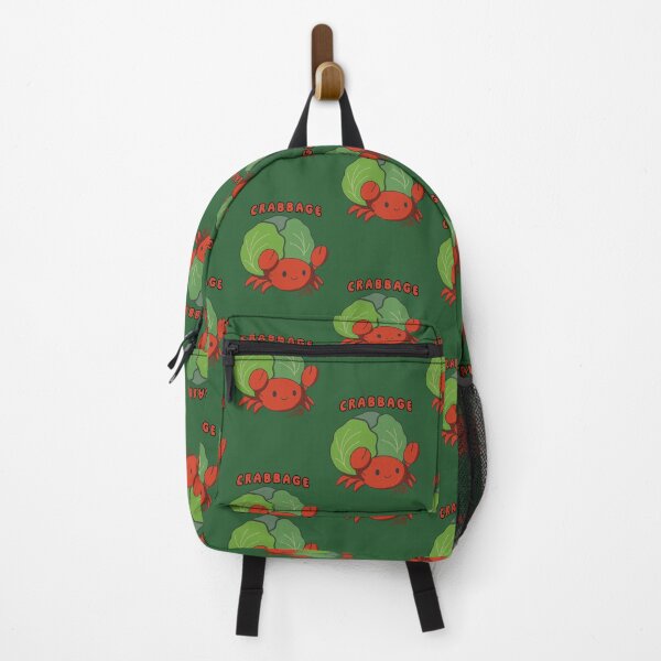 Item preview, Crabbage: Cute Crab & Cabbage Pun Art designed and sold by WonkyAmpersand.