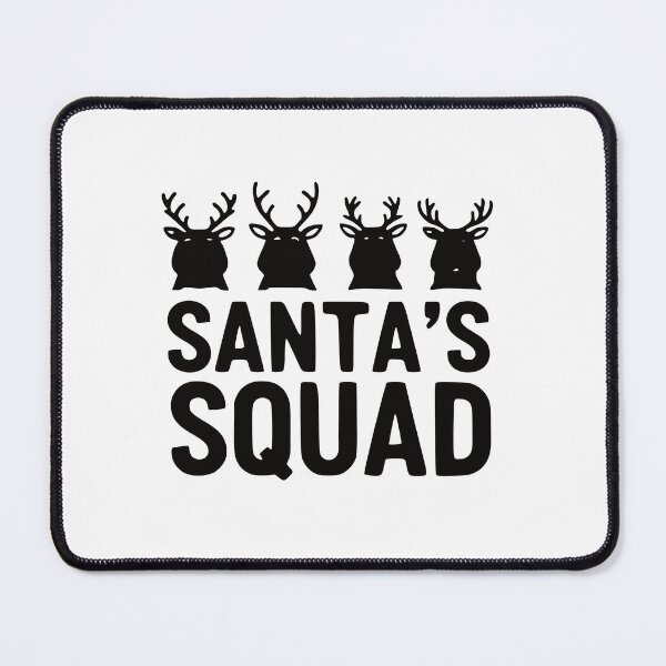 Item preview, Santa’s Squad – Funny Christmas Friends Holiday T-Shirt designed and sold by malkeetart.