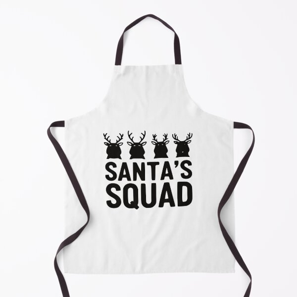 Item preview, Santa’s Squad – Funny Christmas Friends Holiday T-Shirt designed and sold by malkeetart.